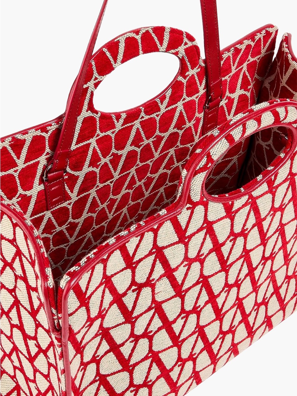 VALENTINO GARAVANI
Le Troisième velvet-jacquard tote - Picture 4 of 6